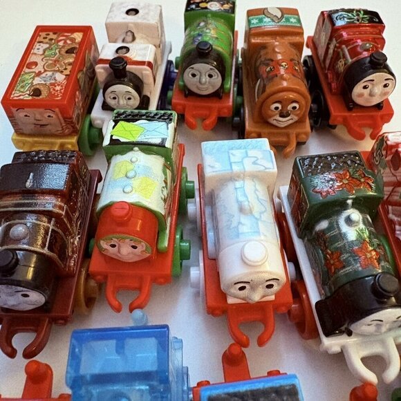 Thomas The Tank & Friends Mini Trains Lot Qty: 17 Holiday Advent Calendar EUC - Picture 4 of 7